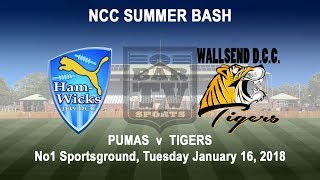 2018 NCC Summer Bash - Pumas v Tigers