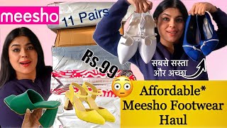 Meesho Footwear’s Haul || Very Affordable and Stylish Footwear’s || Must Watch