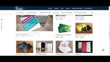 Magento Print Shop Theme Version 2.0