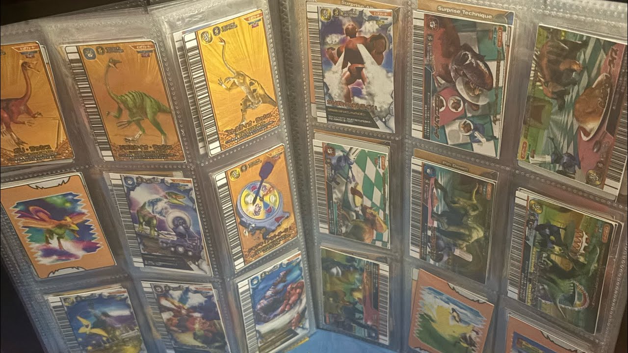 All my dinosaur king cards ￼
