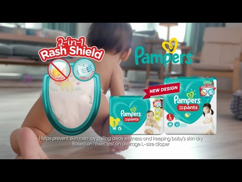 Buy Pampers New Large Size Diapers Pants, 2 Count Online at Low Prices in  India - Amazon.in