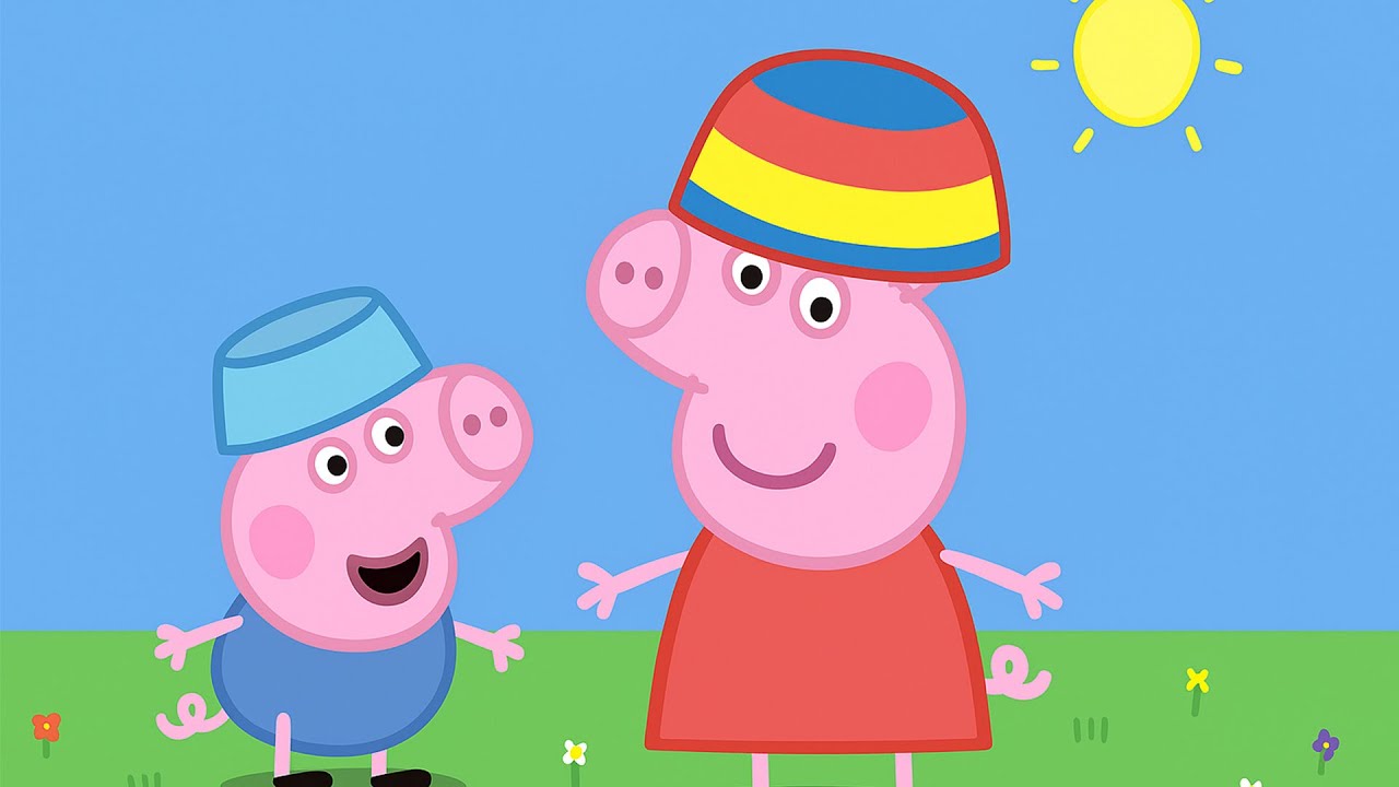 🎩 Peppa Pig’s New Rainbow Hat! 🌈🐷 | Peppa Pig Funny Animation