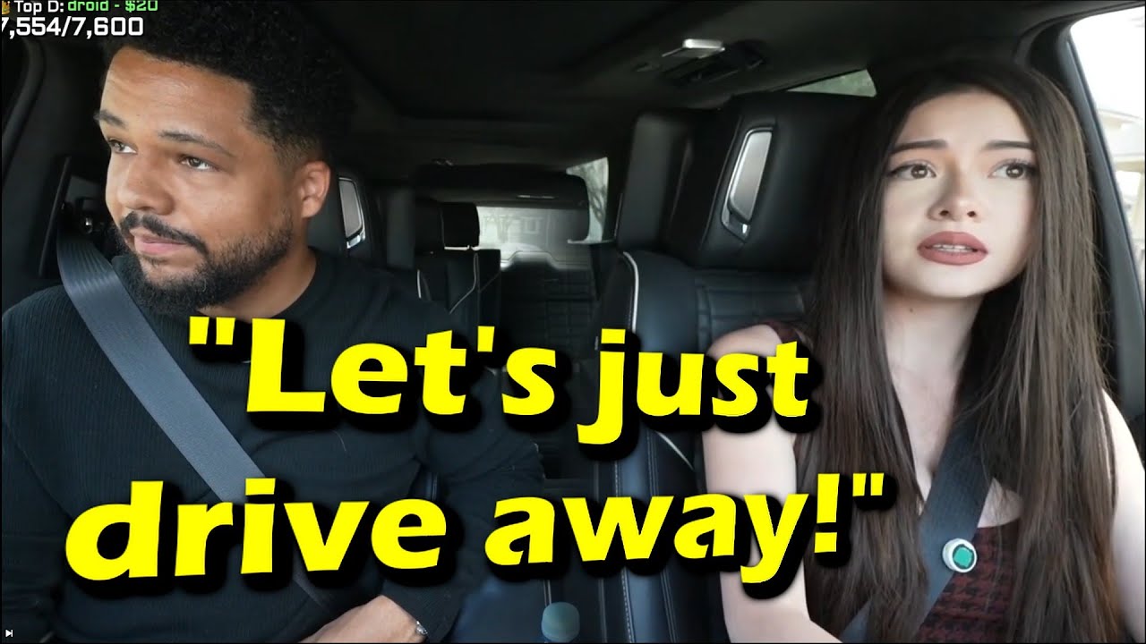 Katchii Pulled Over By a Cop During a Driving Lesson with Nick