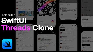 🔴 SwiftUI Threads Clone | iOS 17 | async/await | Firebase | 2023