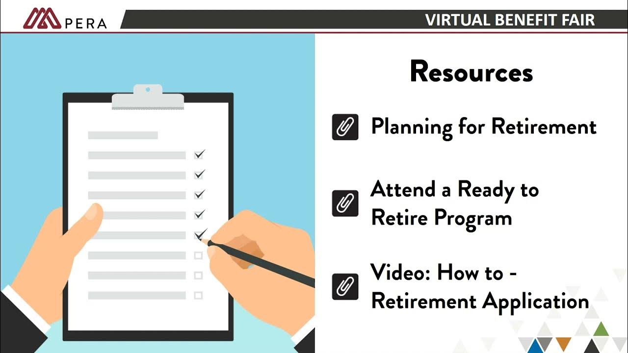 to MN PERA's Virtual Benefit Fair YouTube