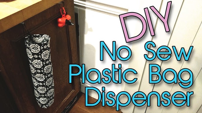 DIY Plastic Bag Holder to Sew • Heather Handmade