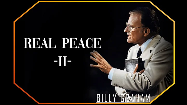 Real Peace | Billy Graham Sermon #BillyGraham #Gospel #Jesus #Christ