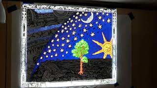 Lightform - line drawing color trial