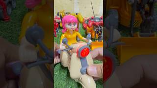 Interactive Princess Toy Scooter with Flashing Lights &amp; Music! 🛵🎶#shorts #toys #trending