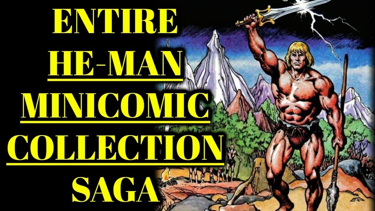 He-Man and the Masters of the Universe Minicomic Collection - Entire Comic Saga In One Mega Video