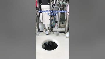 Auto bottle capping machine #cappingmachine #capper #bottlecappingmachine #eliquidfillingmachine