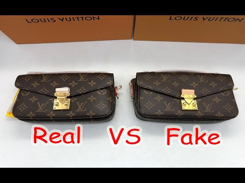 Real VS Fake Louis Vuitton Pochette Métis East West Comparision Review 