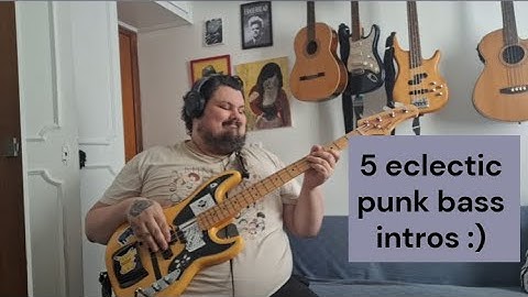 5 eclectic punk bass intros (with tabs!)