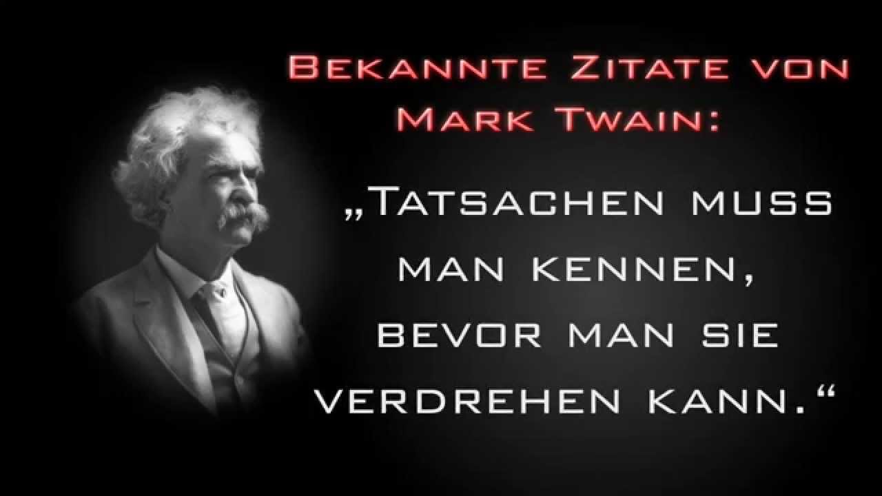 Zitate Und Sprüche Von Mark Twain Leben Sprüche