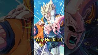Why Did Vegito Not Kill Buu Explain Infinity Fusion Warriors