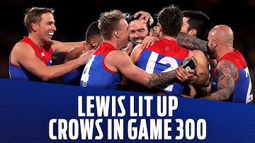 Lewis lights up Crows in game 300 | Game-breaker | Round 19, 2018 | AFL