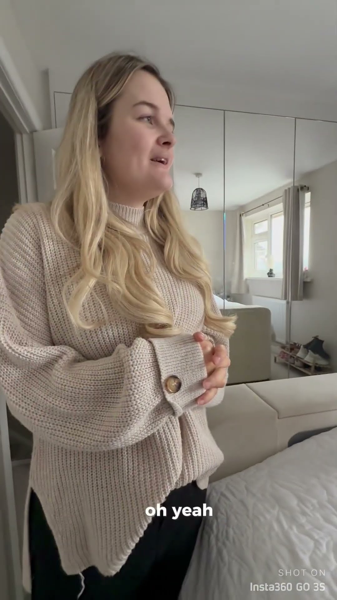 Capturing Lauren’s reaction to my Valentine’s Day Surprise on my Insta360 GO 3S!