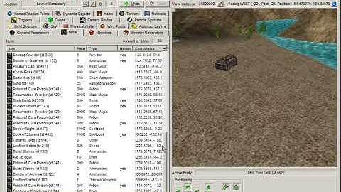 Wizardry 8 Cosmic Forge   Location Editor   item Fuel Tank  click    CRASH