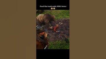 RDR2 | When Mods Fix the Story 😂🐻 #rdr2