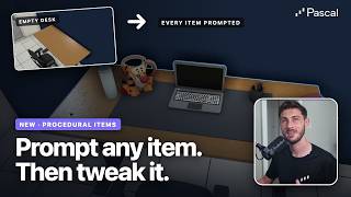 Create Editable 3D Items With AI in Pascal (Procedural Items)
