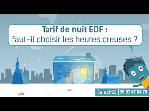 Vidéo: Est-ce moins cher de faire fonctionner l'électricité la nuit ?