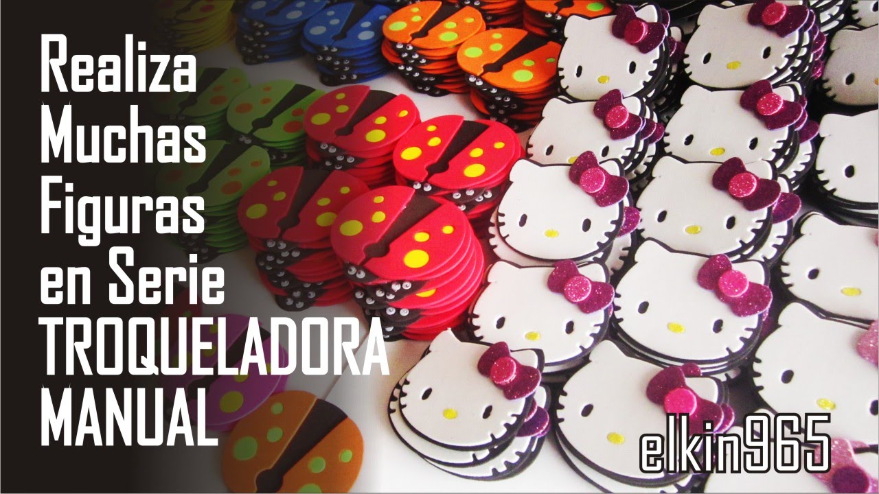 Como hacer figuras en serie - Ideas San valentin