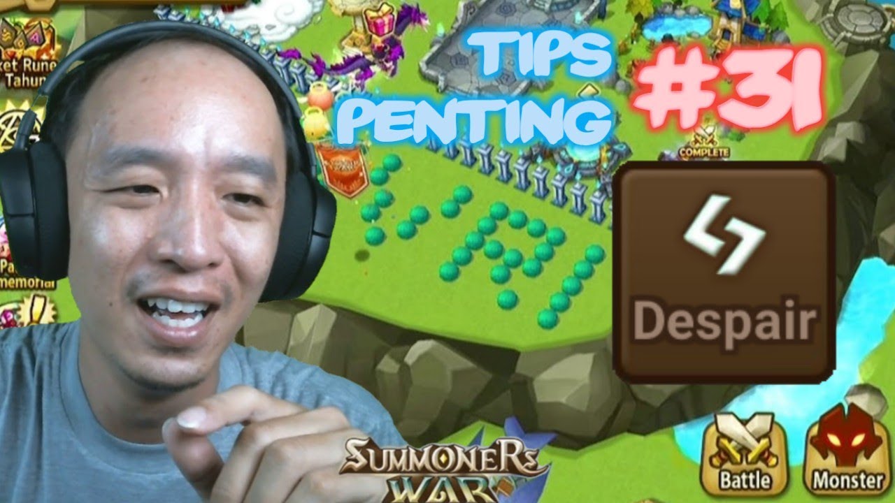 Detail Rune Despair | Tips Penting #31 | Summoners War