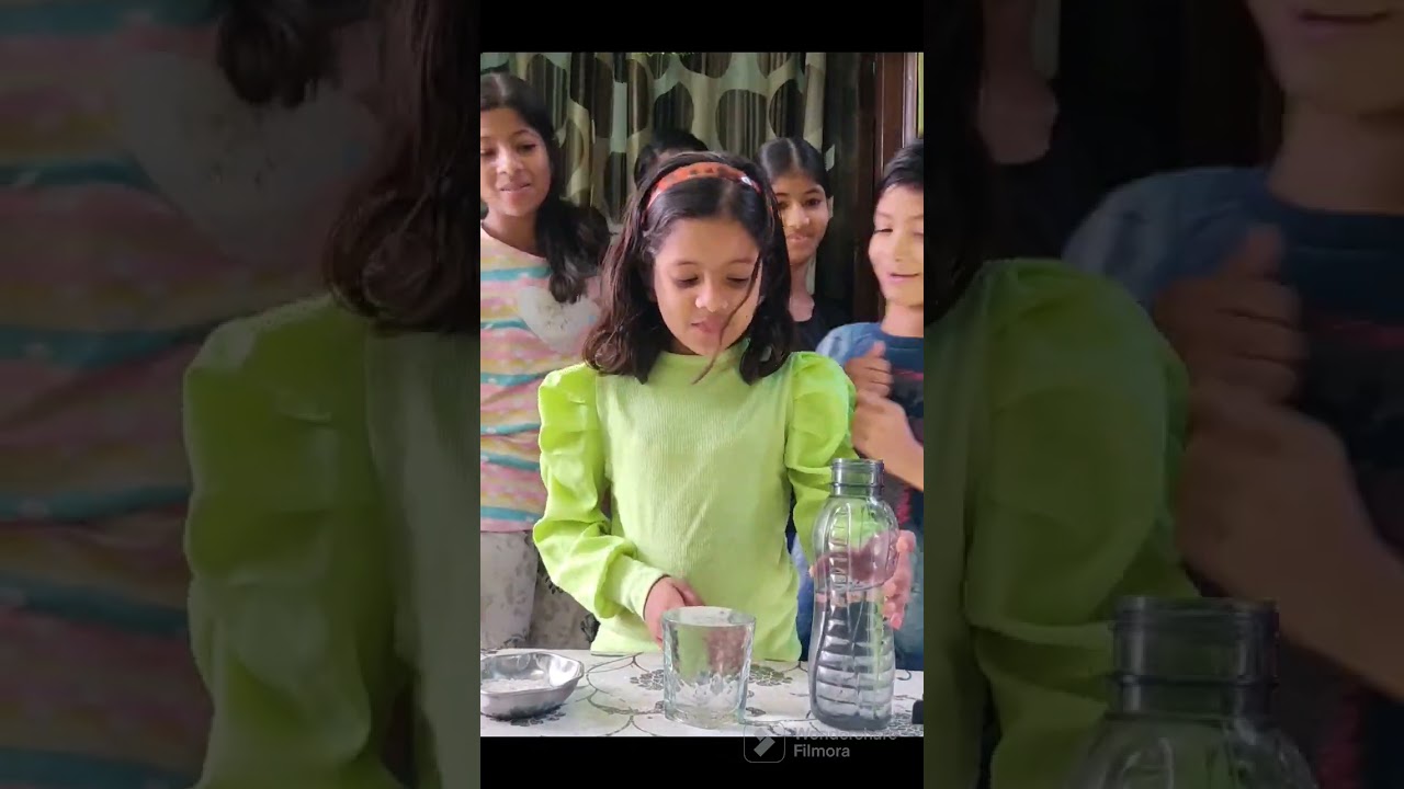 fill the glass with water challenge 