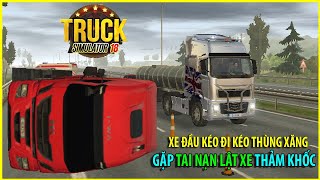Truck simulator 18 - Xe đầu kéo chở XĂNG cho trang trại vô tình gặp tai nạm thảm khốc. screenshot 4