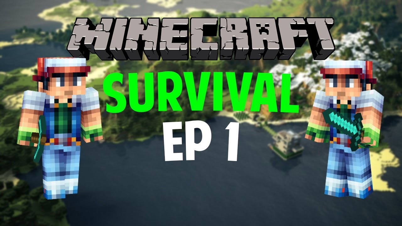 MINECRAFT SURVIVAL EP. 1 - Life of a Nomad - YouTube