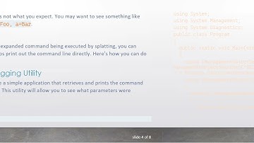 How to Splat a Hash Table for Debugging in PowerShell