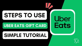 How To Use Uber Eats Gift Card