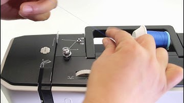 NECCHI Threading the Upper Thread / Q Series Tutorial