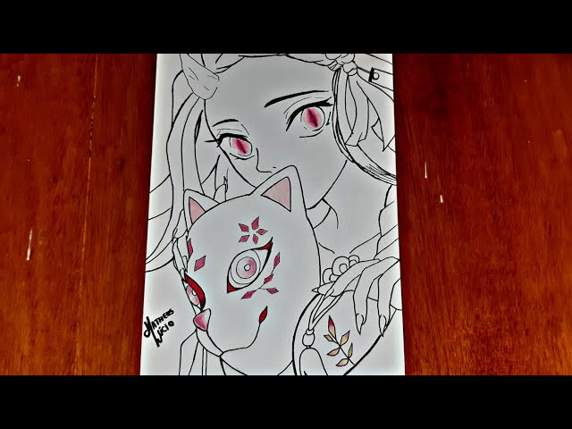 👉COMO DESENHAR NEZUKO KAMADO DE DEMON SLAYER (Kimetsu no Yaiba) - CLIQUE  2X NO PIN