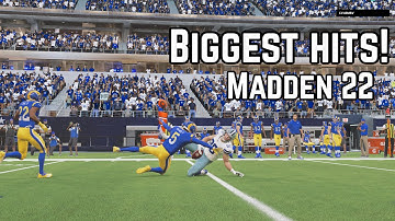 Madden 22 Hit Stick Fumble Highlight Compilation!