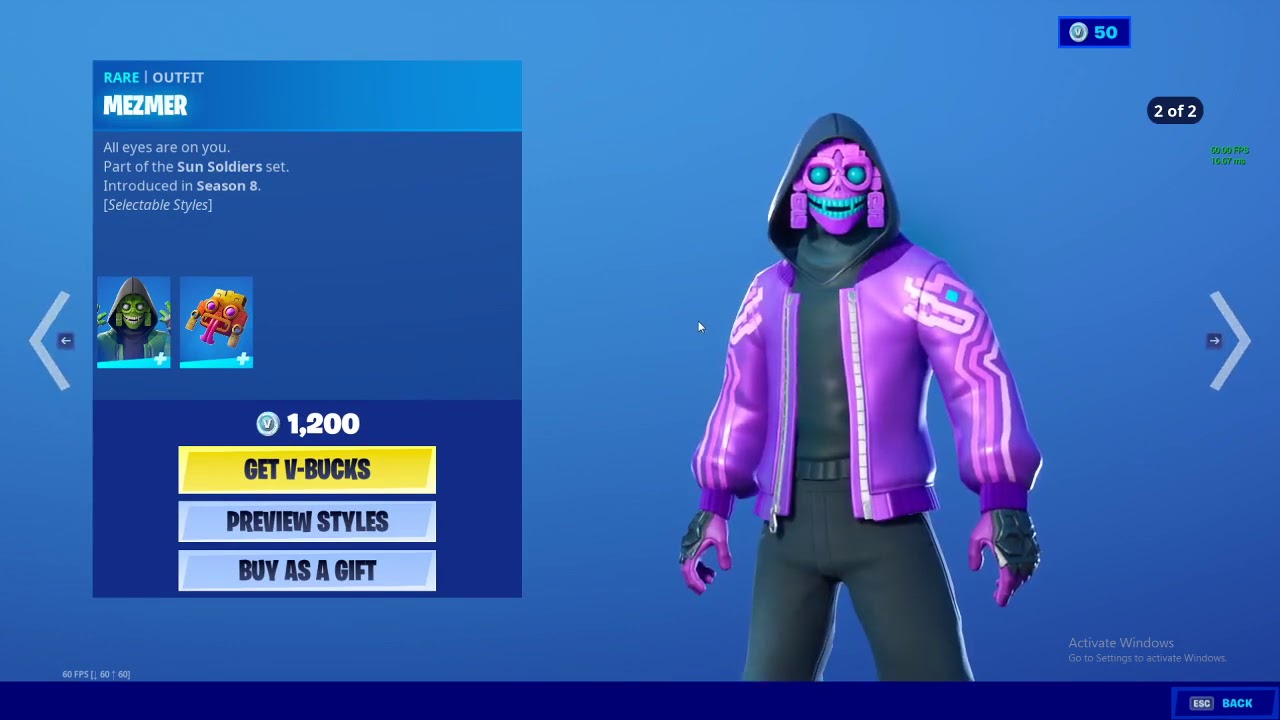 New Splatterella out in shop (Fortnite Item shop for 8/15/2020)
