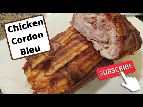 Bacon-Wrapped Chicken Cordon Bleu - Penny Pincher Jenny