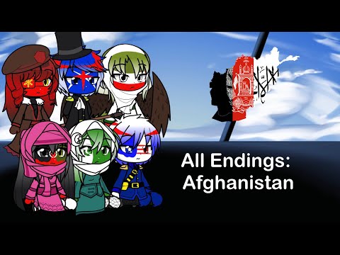 Countryhumans react to All Endings: Afghanistan 🇦🇫