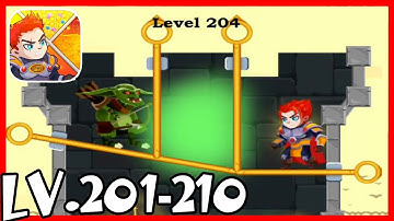 Hero Rescue - Android/ ios Gameplay Level 201-210