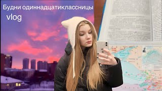 11 класс VLOG #5 || 4 месяца до ЕГЭ…