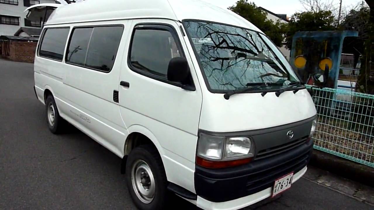 1996 Toyota HiAce High Roof - YouTube