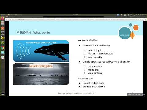 Portage Webinar: An Introduction to MERIDIAN and the MERIDIAN Discovery Portal