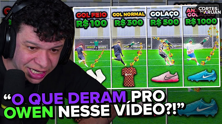 ARUAN REAGE: GOL FEIO, GOL NORMAL, GOLAÇO E ANJO DOS GOLAÇOS!! (VALENDO PRODUTOS NA NIKE 🤑)