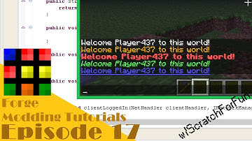 [1.6.2] Minecraft Forge Modding Tutorials! - Chat Messages!