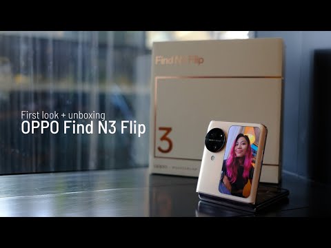 OPPO Find N3 Flip: Unboxing + mini vlog, camera test