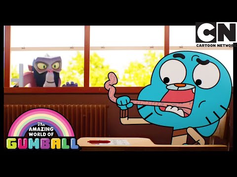 Gumball needs to watch his tongue | The Grades | Gumball | Cartoon Network