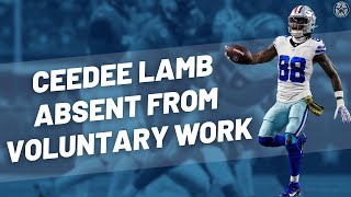 CeeDee Lamb absent from Dallas Cowboys voluntary workouts | Blogging The Boys