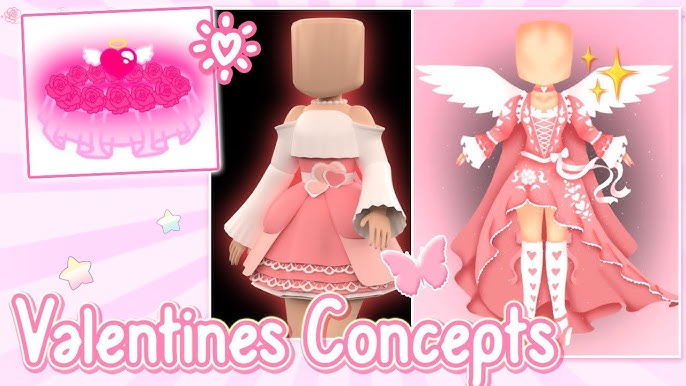 VALENTINES HALO 2021! 💖 Cupid's Loveletter SET, SCHOOL UNIFORM