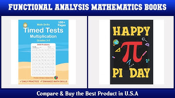 Top 10 Functional Analysis Mathematics Books to buy in USA 2021 | Price & Review