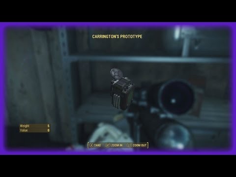 Video: Fallout 4 - Tradecraft, PAM, Deacon, Turist, Carringtons Prototype, Deliverer